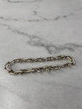 Tiffany Hardwear Sterling Silver Small Link Bracelet Size Small