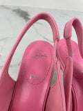 CHRISTIAN LOUBOUTIN Calipso Pink Sporty Kate 55 leather slingback pumps Size 36.5