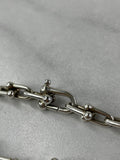 Tiffany Hardwear Sterling Silver Small Link Bracelet Size Small