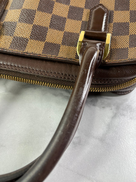 LOUIS VUITTON Damier Ebene Triana Bag