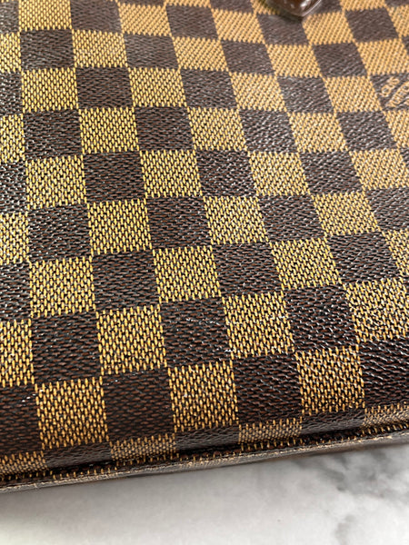 LOUIS VUITTON Damier Ebene Triana Bag