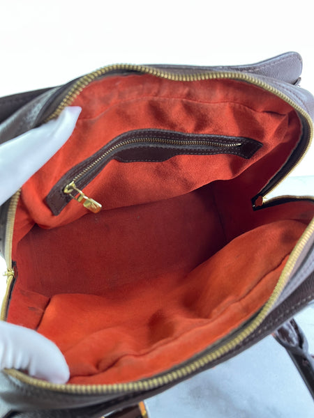 LOUIS VUITTON Damier Ebene Triana Bag