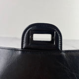 CHANEL So Black Aged Calfskin Chevron Quilted 2.55 Reissue Mini Flap Bag