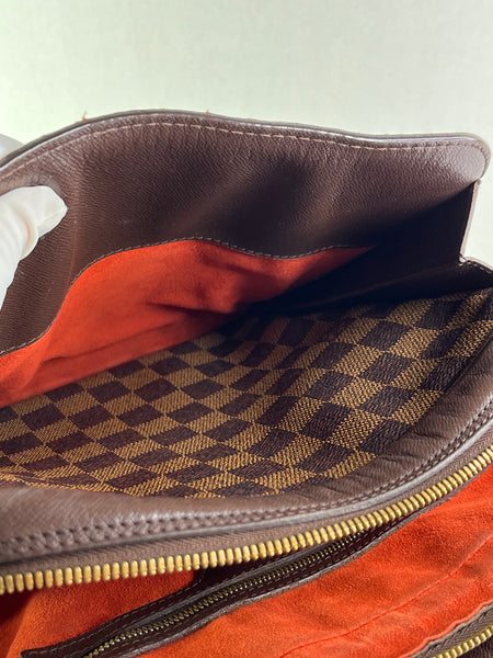LOUIS VUITTON Damier Ebene Triana Bag