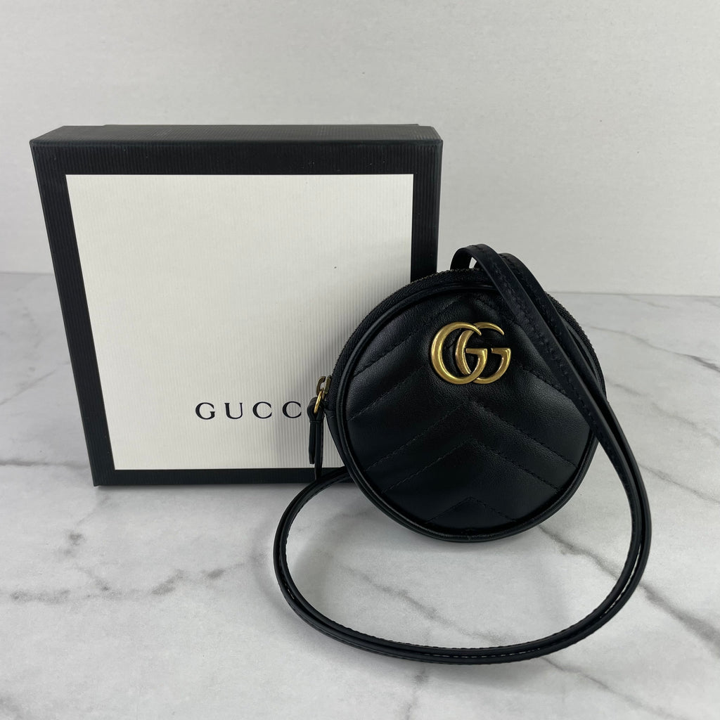 Gucci Multicolor Leather GG Marmont Coin Purse QFA23W1LMB002 | WGACA