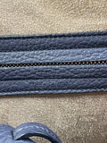 CELINE Navy Blue Leather Medium Phantom Luggage Tote Bag