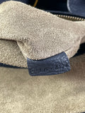 CELINE Navy Blue Leather Medium Phantom Luggage Tote Bag