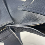 CELINE Navy Blue Leather Medium Phantom Luggage Tote Bag