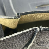 CELINE Navy Blue Leather Medium Phantom Luggage Tote Bag