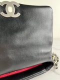 Chanel Black Lambskin Quilted Medium Chanel 19 Flap Shoulder/Crossbody Bag