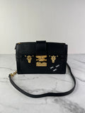 LOUIS VUITTON Black Epi Trunk Shoulder/Crossbody Bag