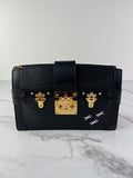 LOUIS VUITTON Black Epi Trunk Shoulder/Crossbody Bag