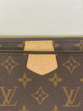 Louis Vuitton Khaki Multi Pochette Accessoires Crossbody/Shoulder Bag