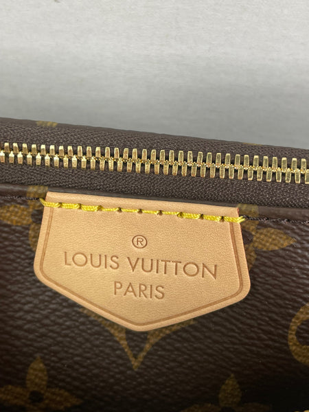 Louis Vuitton Khaki Multi Pochette Accessoires Crossbody/Shoulder Bag