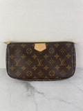 Louis Vuitton Khaki Multi Pochette Accessoires Crossbody/Shoulder Bag