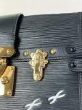 LOUIS VUITTON Black Epi Trunk Shoulder/Crossbody Bag