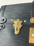 LOUIS VUITTON Black Epi Trunk Shoulder/Crossbody Bag