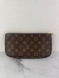 Louis Vuitton Khaki Multi Pochette Accessoires Crossbody/Shoulder Bag