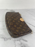 Louis Vuitton Khaki Multi Pochette Accessoires Crossbody/Shoulder Bag