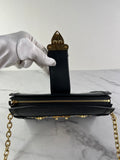 LOUIS VUITTON Black Epi Trunk Shoulder/Crossbody Bag