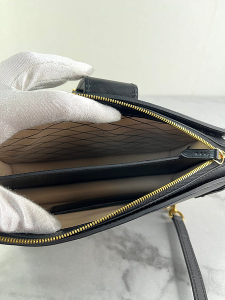 LOUIS VUITTON Black Epi Trunk Shoulder/Crossbody Bag