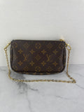 Louis Vuitton Khaki Multi Pochette Accessoires Crossbody/Shoulder Bag