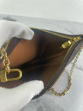 Louis Vuitton Khaki Multi Pochette Accessoires Crossbody/Shoulder Bag