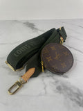 Louis Vuitton Khaki Multi Pochette Accessoires Crossbody/Shoulder Bag