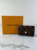 LOUIS VUITTON Damier Ebene 6 Key Holder