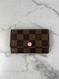 LOUIS VUITTON Damier Ebene 6 Key Holder