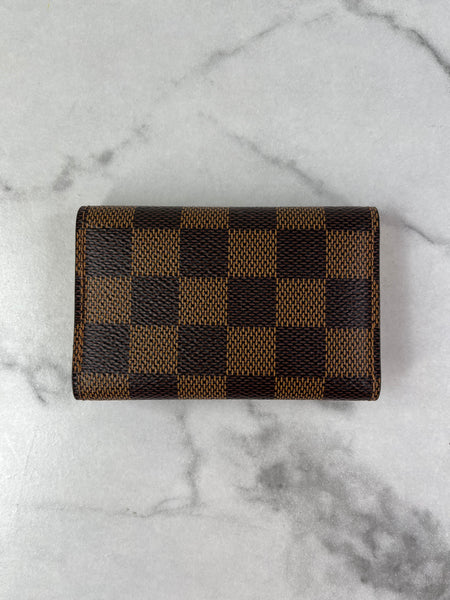 LOUIS VUITTON Damier Ebene 6 Key Holder