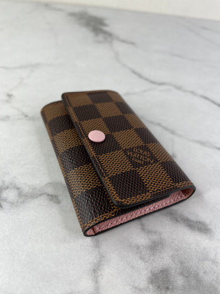 LOUIS VUITTON Damier Ebene 6 Key Holder