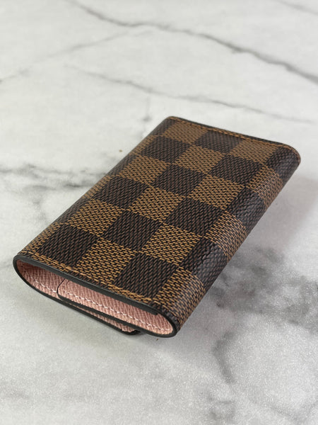 LOUIS VUITTON Damier Ebene 6 Key Holder