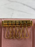 LOUIS VUITTON Damier Ebene 6 Key Holder