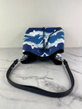 Louis Vuitton Blue Monogram Escale Neonoe MM Crossbody/Shoulder Bag