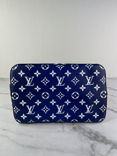 Louis Vuitton Blue Monogram Escale Neonoe MM Crossbody/Shoulder Bag