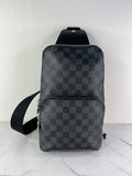 LOUIS VUITTON Damier Graphite Avenue Sling Bag