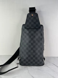 LOUIS VUITTON Damier Graphite Avenue Sling Bag