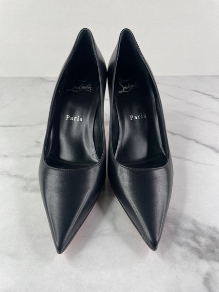 CHRISTIAN LOUBOUTIN Black Condora 85 Pumps Size 35.5