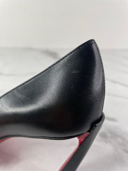 CHRISTIAN LOUBOUTIN Black Condora 85 Pumps Size 35.5