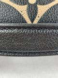 LOUIS VUITTON Black/Beige Bicolor Monogram Empreinte Leather Pochette Métis Crossbody/Shoulder Bag