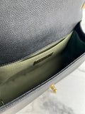 CHANEL Black Caviar Medium Boy Bag