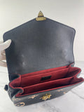 LOUIS VUITTON Black/Beige Bicolor Monogram Empreinte Leather Pochette Métis Crossbody/Shoulder Bag