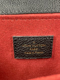 LOUIS VUITTON Black/Beige Bicolor Monogram Empreinte Leather Pochette Métis Crossbody/Shoulder Bag