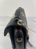 LOUIS VUITTON Black/Beige Bicolor Monogram Empreinte Leather Pochette Métis Crossbody/Shoulder Bag