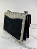 GUCCI Dionysus Beige Ebony/Black Medium/Large GG Shoulder Bag