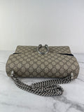 GUCCI Dionysus Beige Ebony/Black Medium/Large GG Shoulder Bag