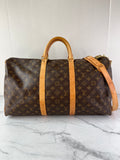 LOUIS VUITTON Keepall Bandoulière 50 Monogram