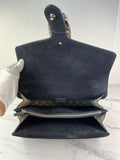 GUCCI Dionysus Beige Ebony/Black Medium/Large GG Shoulder Bag