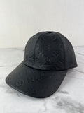 Louis Vuitton Black Monogram Bull Calf Leather Cap